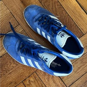 Blue Adidas Gazelle